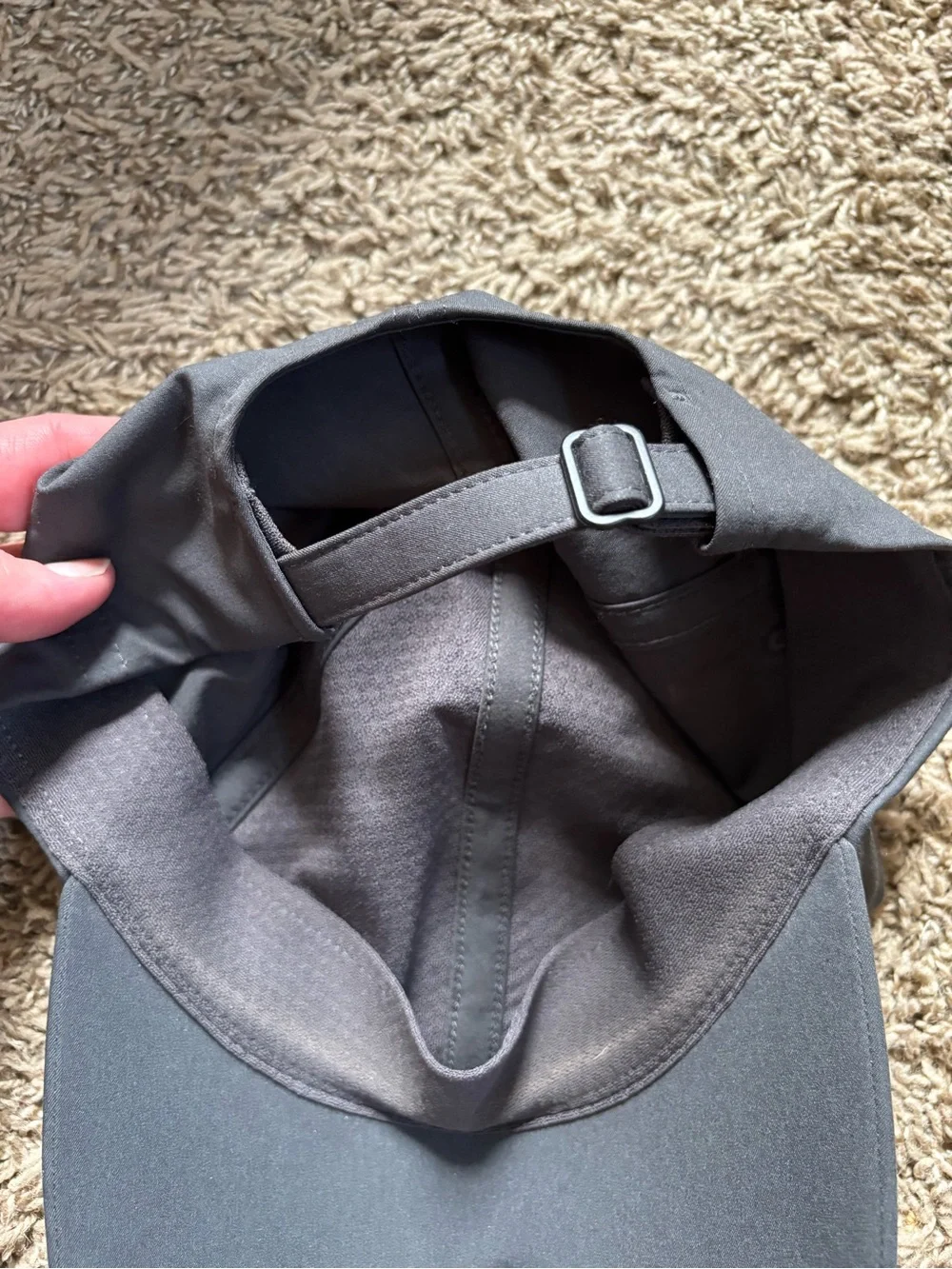 lululemon Athletica Dark Gray Baseball Cap